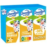 GRANDLAIT des p'tits Lait goût vanille