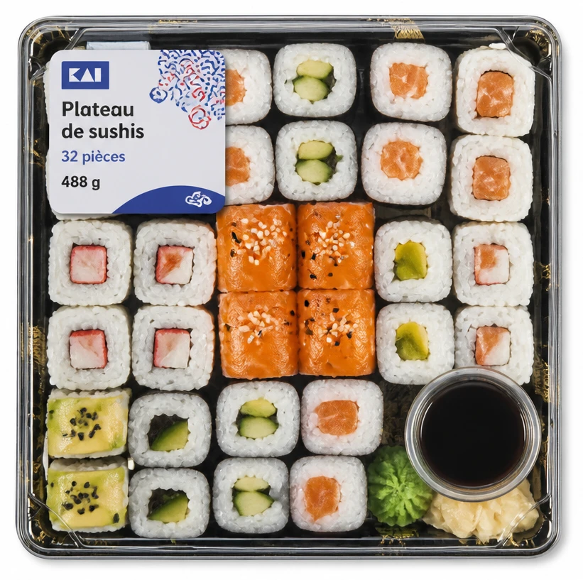 Plateau de sushis Kai