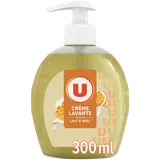 Crème lavante mains lait & miel U 300mL