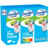 GRANDLAIT des P'tits Lait demi écrémé