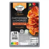 ORIENTAL VIANDES Chiffonnade de chorizo de dinde et boeuf halal
