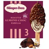HAAGEN DAZS Bâtonnets glacés amandes grillées chocolat vanille