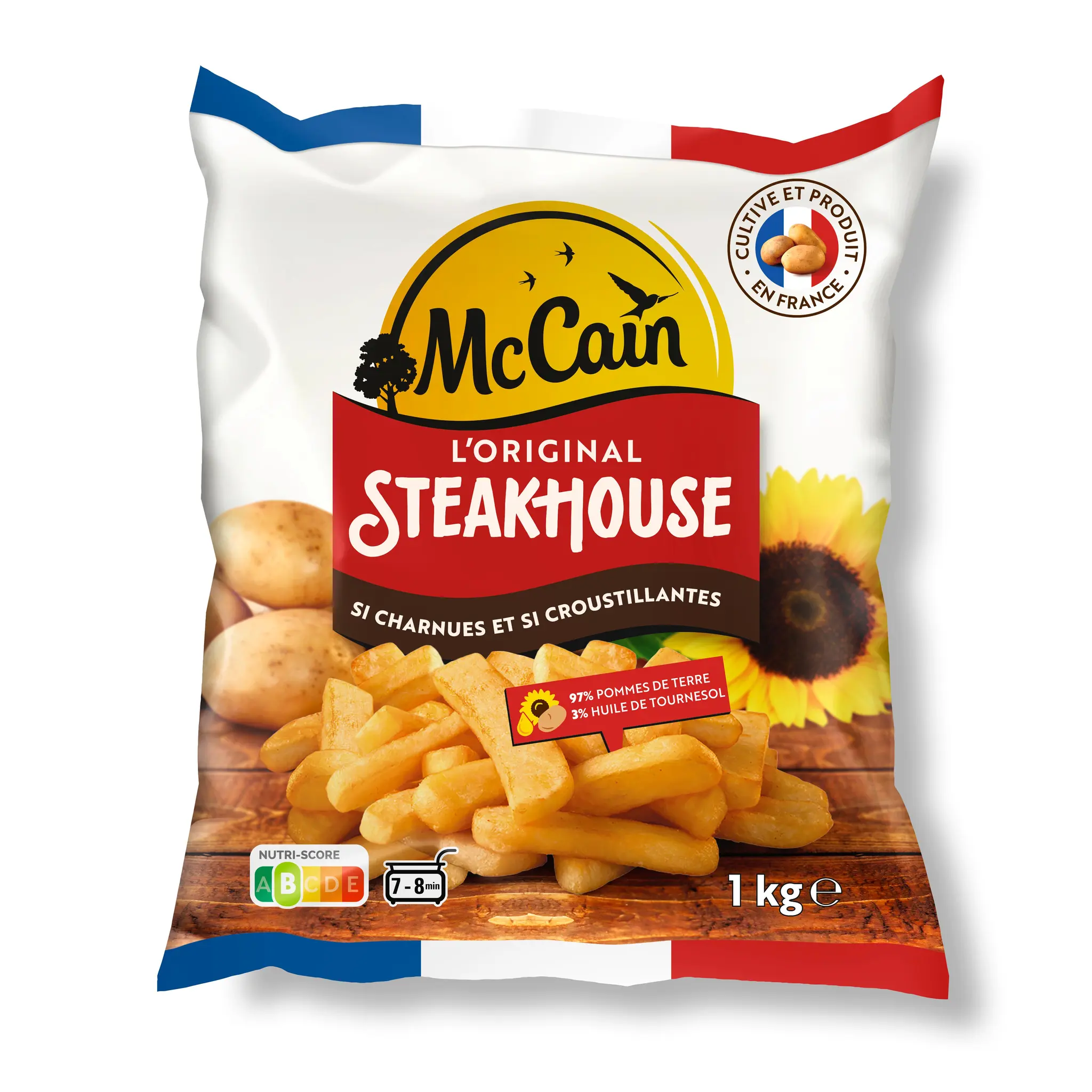 MCCAIN Frites steakhouse extra large friteuse