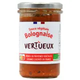 VERTUEUX Sauce végétale bolognaise bio en bocal
