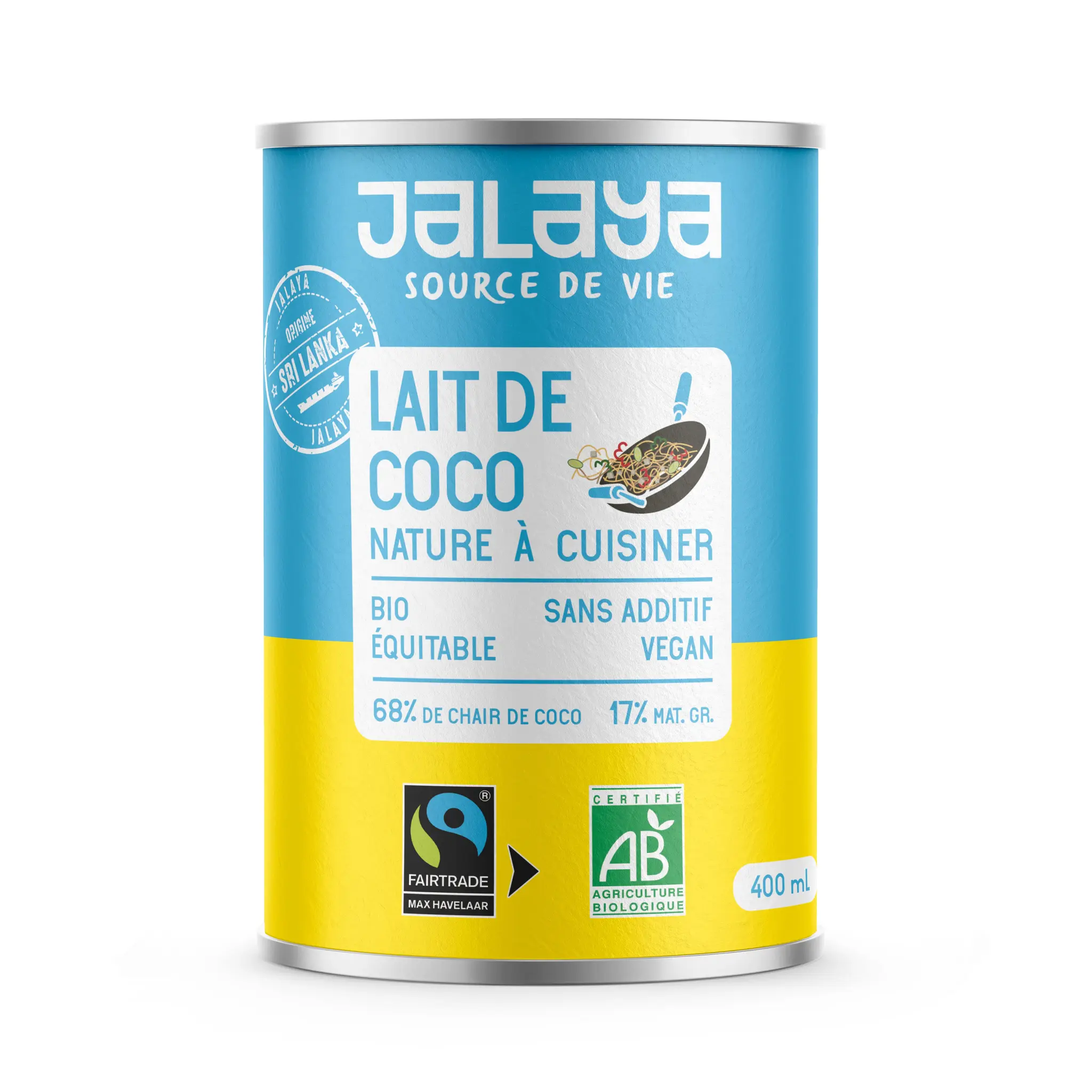 JALAYA Lait de coco 17%