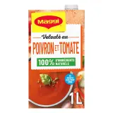 MAGGI Soupe veloutée aux poivrons et tomates 100% d'ingrédients naturels
