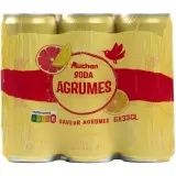 AUCHAN Soda agrumes