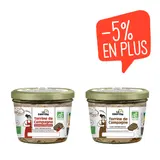 Panier duo de terrines bio La Fourche