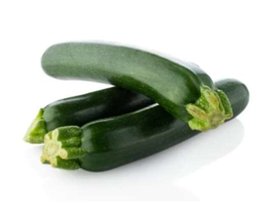 SUPER PRIX Lot de 3 courgettes longues verte de Provence (calibre moyen), France