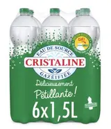 Pack de Cristaline pétillante (6 x 1.5 L)
