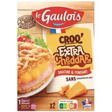 Le Gaulois Croq extra cheddar, 2x100g