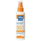 Mixa Spray Protection Solaire Enfant Peaux Fragiles Dermo-Protect Kids SPF50+, 150ml