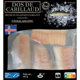 Dos de cabillaud Islande