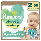 Couches PAMPERS Harmonie géant T2 x50
