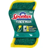 SPONTEX Flex & Wash eponge microfibre multi-usages ne raye pas