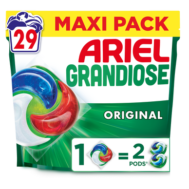 Lessive ARIEL Pods tout-en-1 Original 29 doses