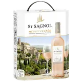 Vin rosé Méditerranée IGP, Vin rosé, Saint Sagnol - Fontaine à vin 3L