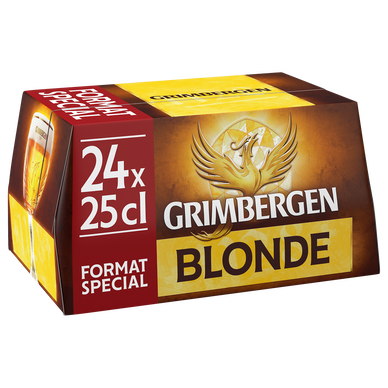 Bière blonde GRIMBERGEN 6,7° 24x25cL