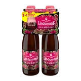 Bière LINDEMANS framboise 1,1° 4x25cl 3+1 offerte