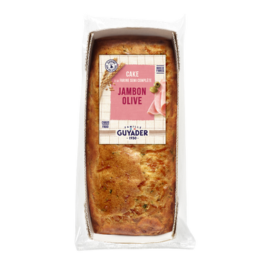 Cake salé jambon et olives, GUYADER, 260g