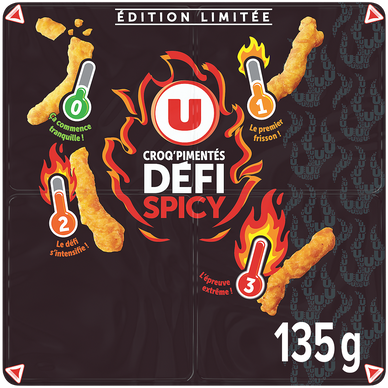 Coffret croquants spicy  U 135g