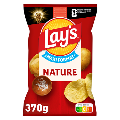 Chips nature LAY'S 370g maxi format