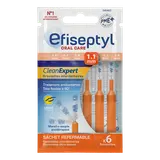 Brossettes clean expert 1,1mm EFISEPTYL, x6