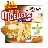 Pizza croustillant moelleuse extrême 4 fromages MARIE, 2 x 510g +1 OFFERTE
