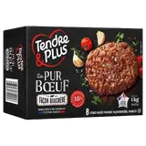 Steak haché façon bouchère 15%mg TEBDRE & PLUS 8x125g