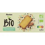 AUCHAN BIO Financiers pur beurre sachets individuels