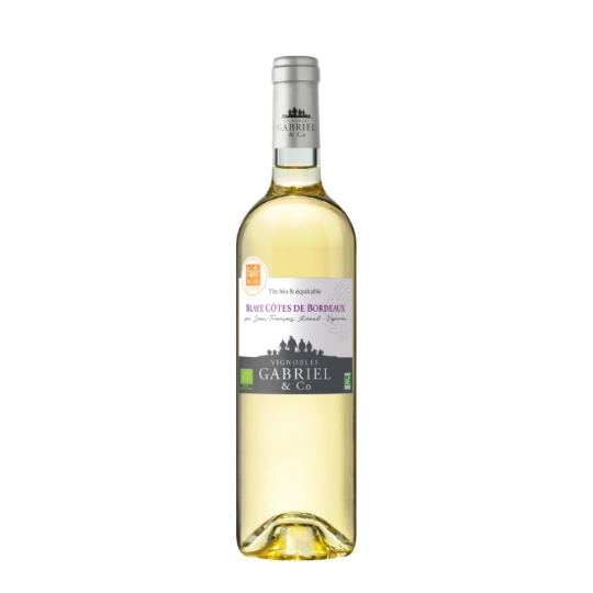 Vin Blanc AOP Blaye Côtes de Bordeaux Bio VIGNOBLES GABRIEL & CO