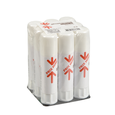 Bâton de colle blanche 8g x9 - PRIX MINI