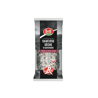 Saucisson courbe IGP Auvergne Label Rouge BELL, 250g