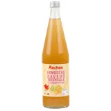 AUCHAN Boisson pétillante kombucha tropical