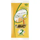 Bic Rasoirs jetables bilames sensitive 2, 10 pièces