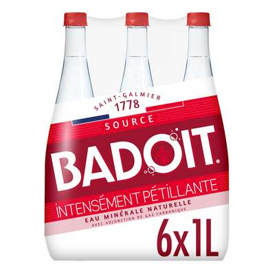 Pack de Badoit rouge (6 x 1 L)