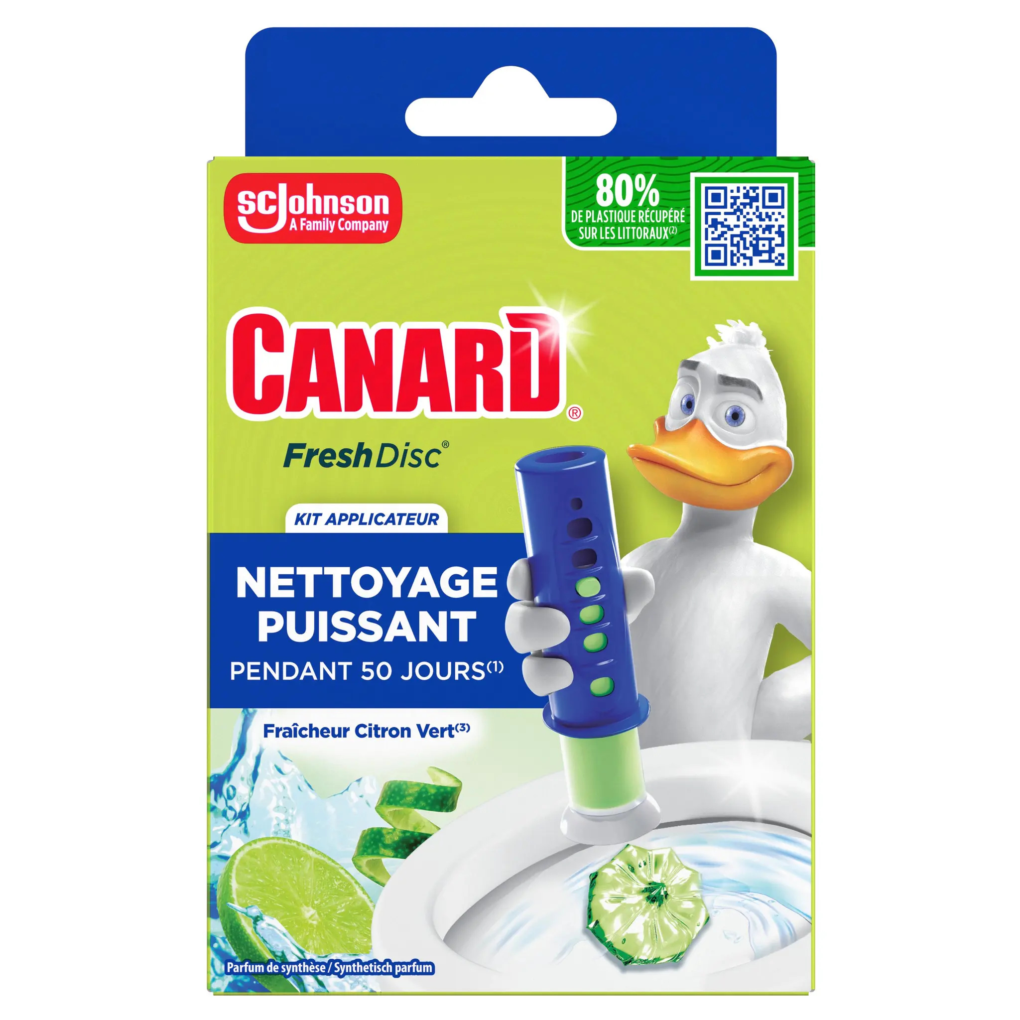 CANARD Fresh Disc Bloc WC fraîcheur citron vert