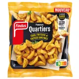 FINDUS Pommes quartiers four friteuse et friteuse sans huile