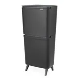 Brabantia Poubelle pour le recyclage SortUp Hi 20+25 litres - Dark Grey