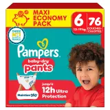 PAMPERS Baby dry couches-culottes taille 6 (13-19kg)