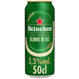 Bière Blonde de Blé Lager Connections HEINEKEN - 5,5° - canette 50cL