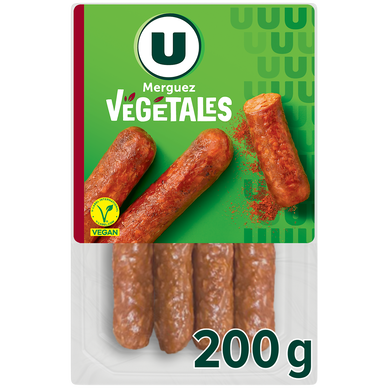 Merguez végétales U 200g