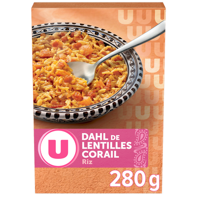 Dahl de lentilles corail - 280g