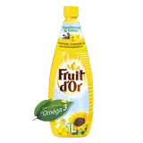 Huile de tournesol FRUIT D'OR - Bouteille 1L