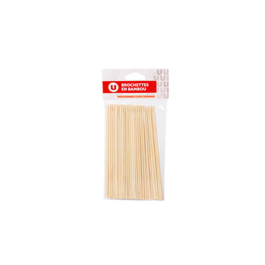 Brochette en bambou 15cm x75