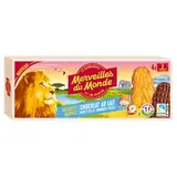 Gâteaux animaux nappés chocolat lait, Merveilles du Monde (200 g)