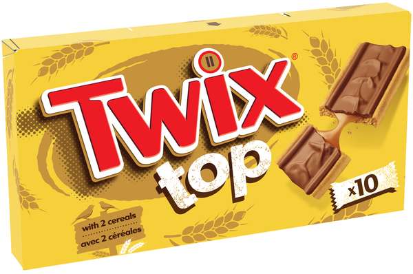 Biscuits caramel et chocolat au lait, Twix (210 g)