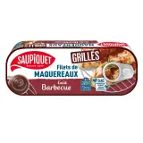 SAUPIQUET Filets de maquereaux grillés goût barbecue produit en Bretagne