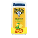 Douche extra doux LE PETIT MARSEILLAIS verveine citron 2x300ml