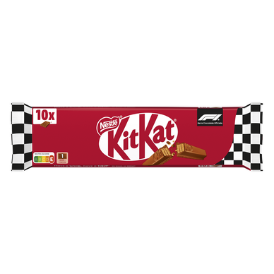 Barres de chocolat au lait KITKAT - 10 barres de 41,5g